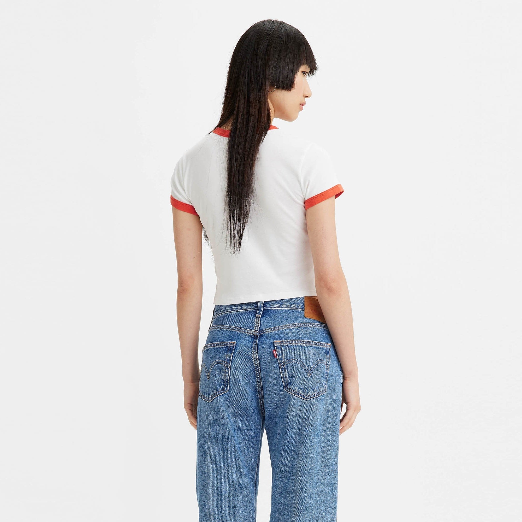 Levi's? Women's Graphic Ringer Mini Tee - Image 3