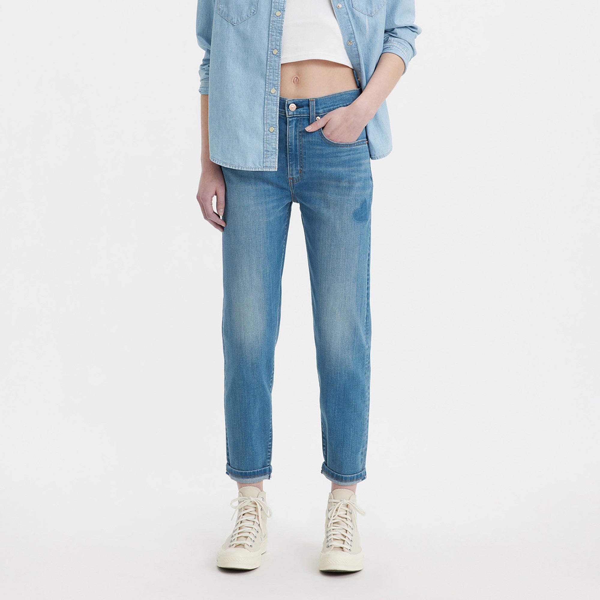 Levi's® Women's Selvedge High-Rise Boyfriend Jeans - Image 4