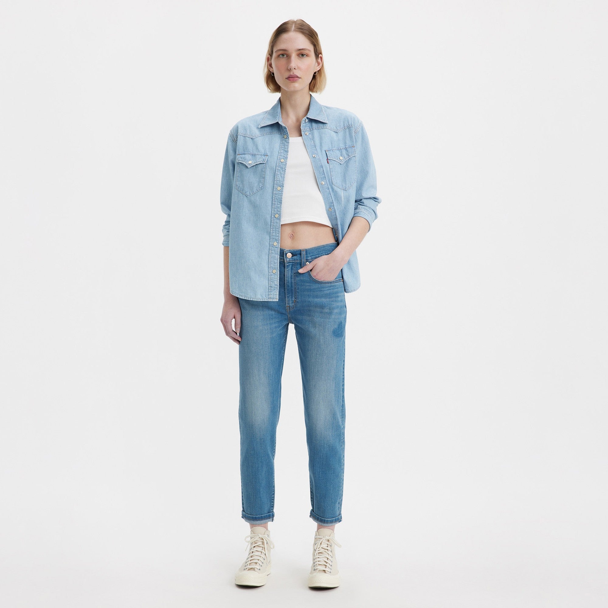Levi's® Women's Selvedge High-Rise Boyfriend Jeans - Image 5