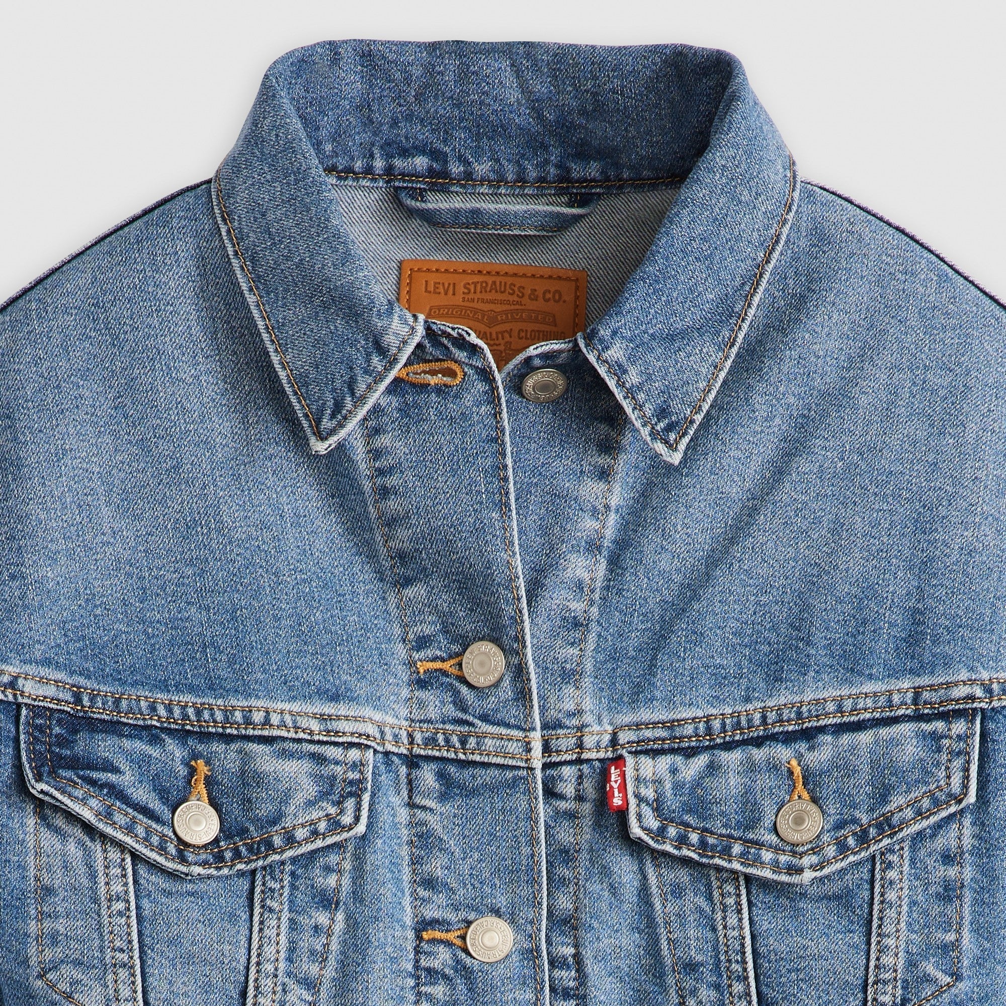 Levi's® Women's Shrunken '90s Trucker Jacket - Image 6