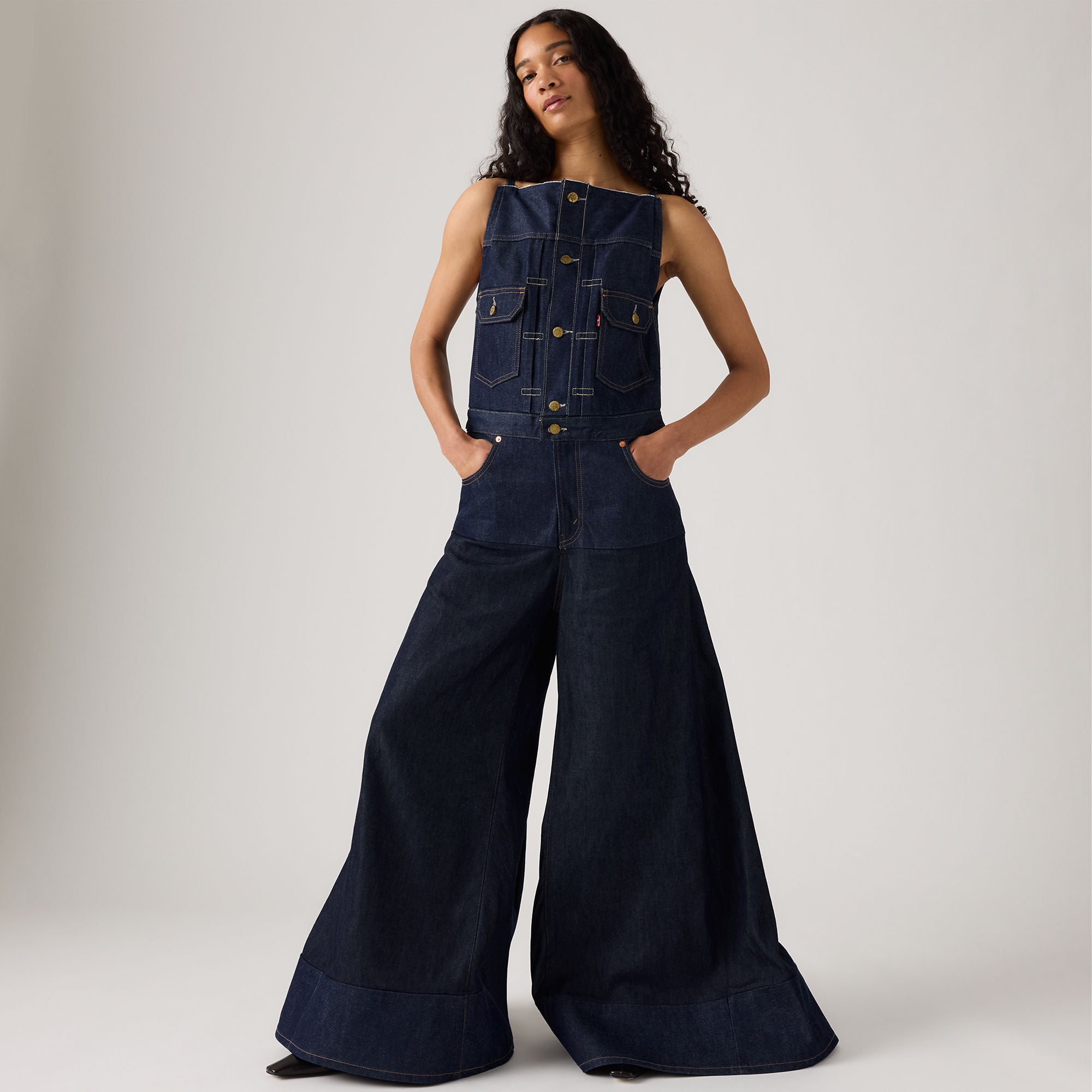 Levi's® x sacai women's denim jumpsuit