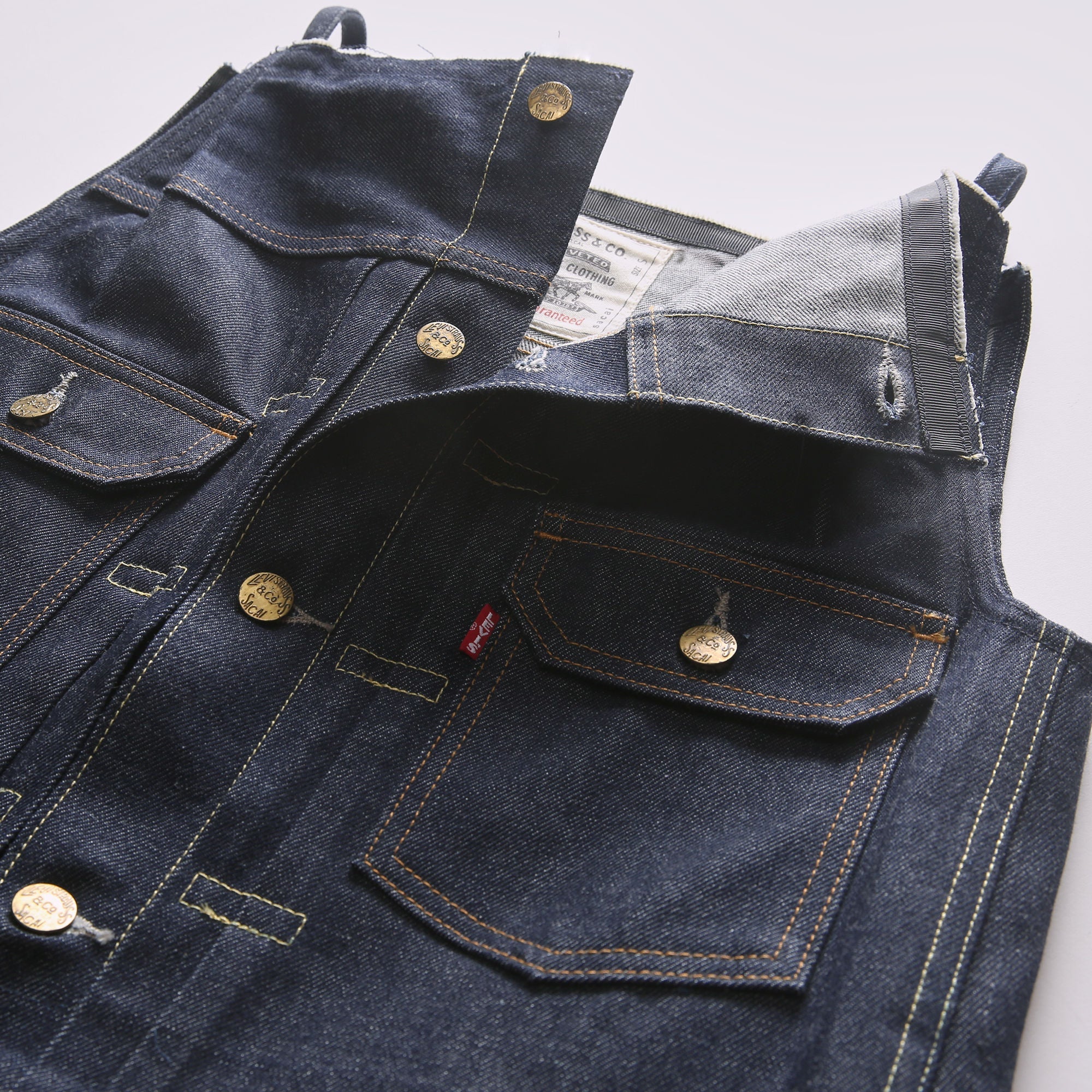 Levi's® x sacai women's denim jumpsuit - Image 8