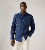 Levi's® Men's Barstow Denim Western Shirt. Standard Fit