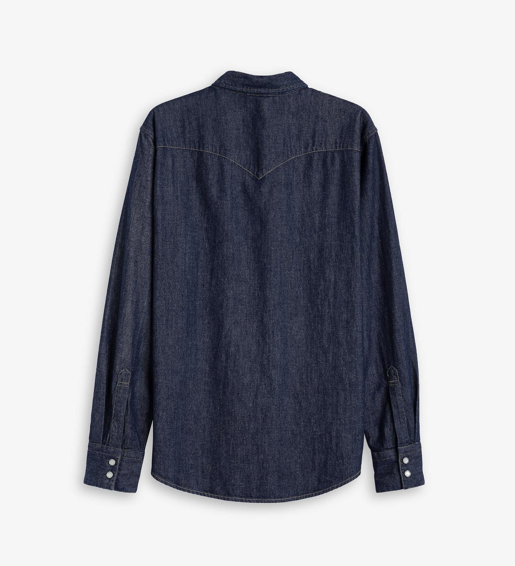 Levi's® Men's Barstow Denim Western Shirt. Standard Fit - Image 6